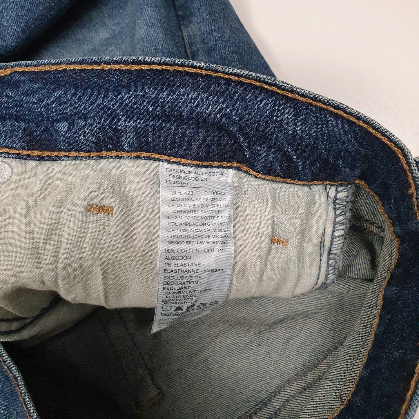 Mens Blue Levis   Jeans