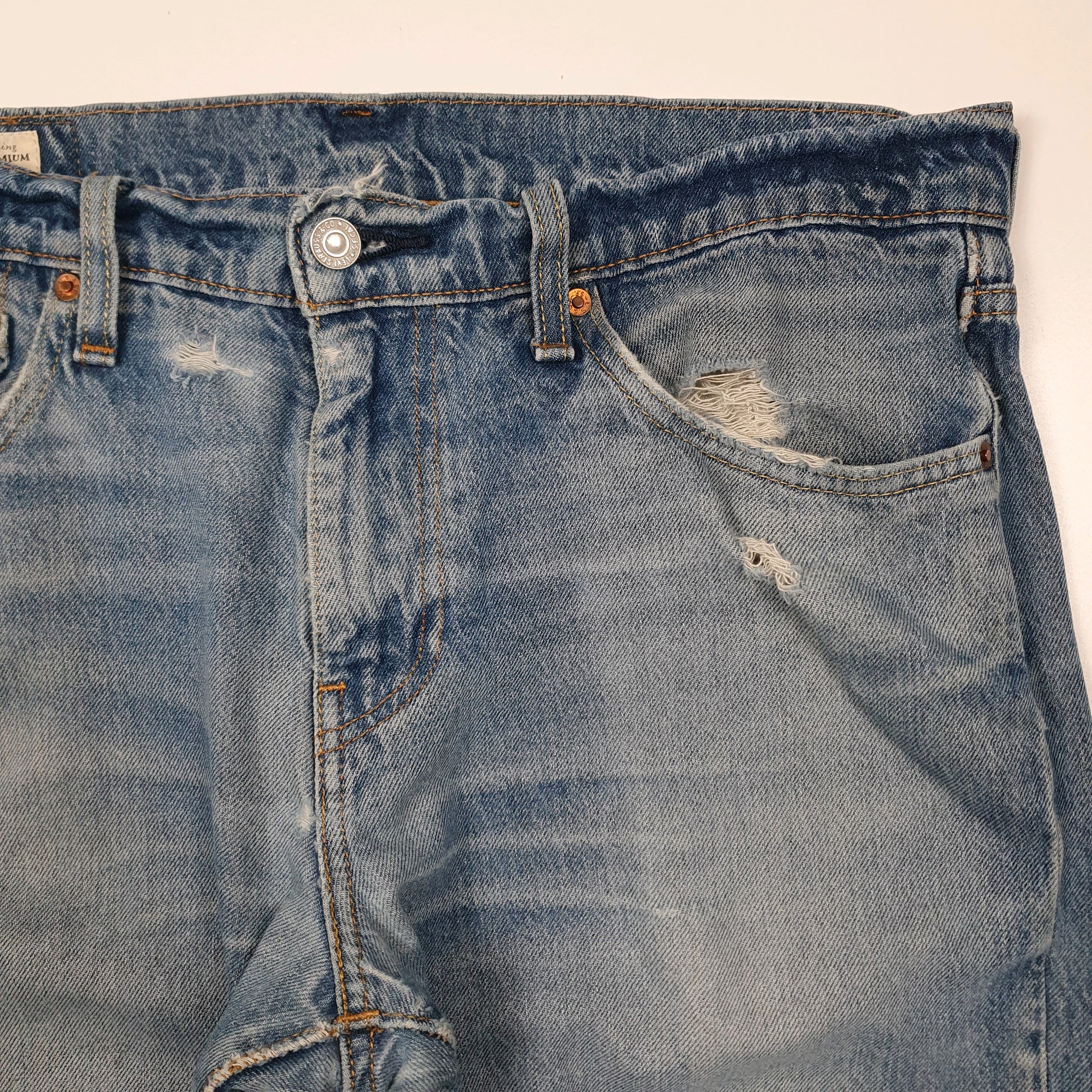 Mens Blue Levis Premium Stretch  Jeans