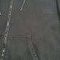 Mens Black Champion Hoodie Full Zip Jumper