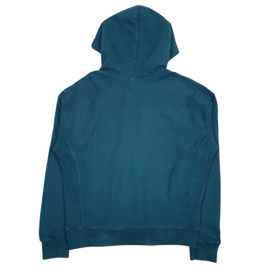 Womens Blue Champion Reverse Weave Hoodie Jumper