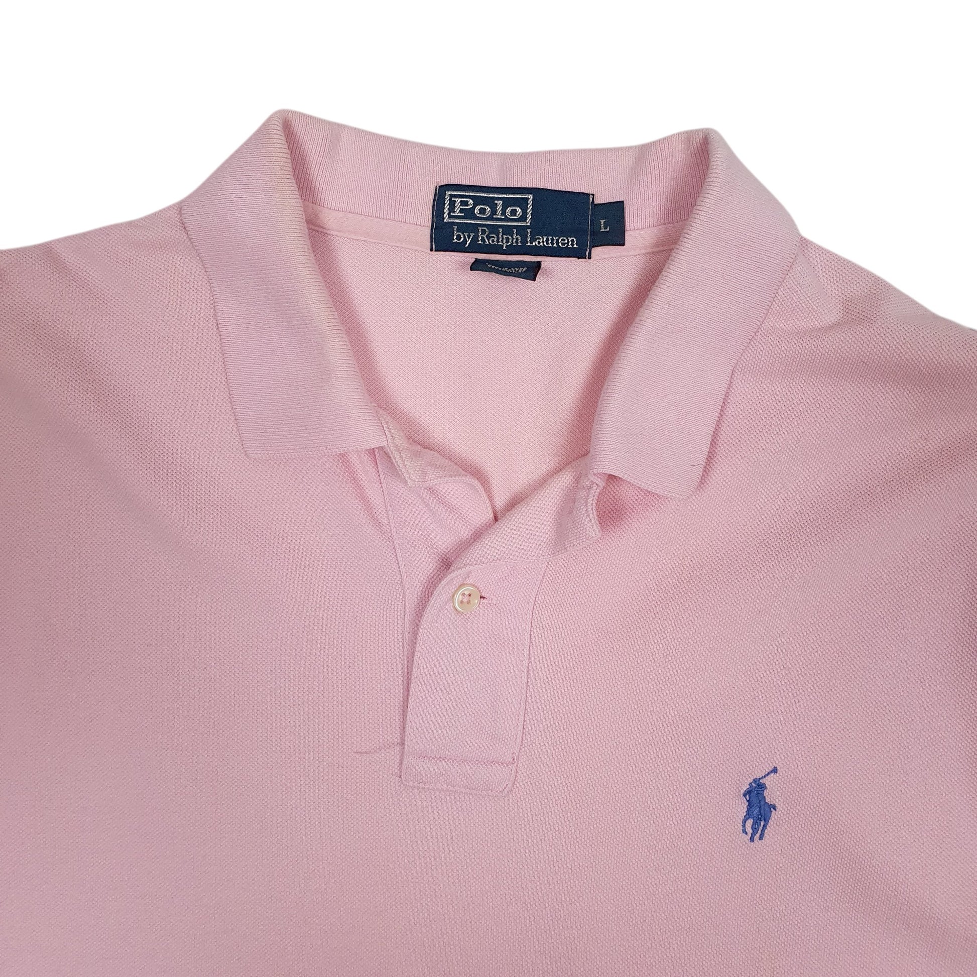 Mens Pink Polo Ralph Lauren   Polo Shirt
