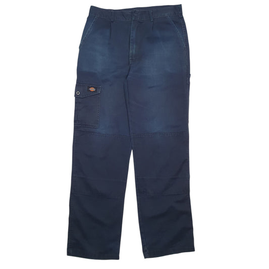 Mens Navy Dickies Workwear Carpenter Trousers