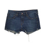 Womens Blue Levis 527 Cut Offs Hot Denim Shorts