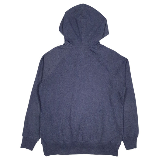Womens Blue The North Face Spellout Hoodie Jumper