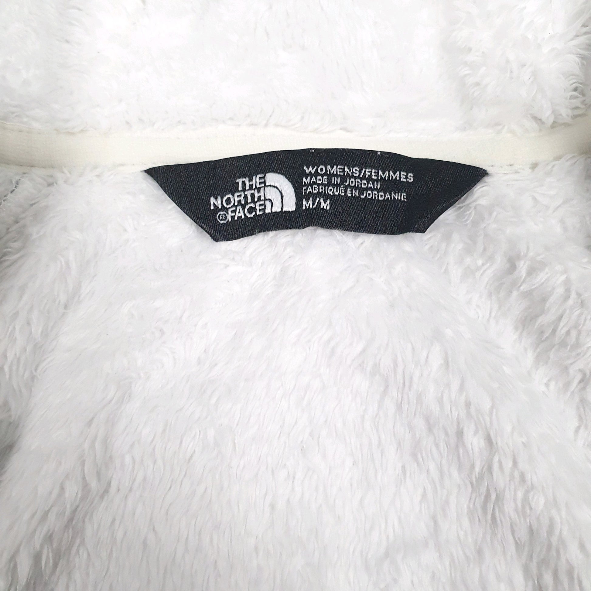 Womens White The North Face Hoodie Full Zip Jumper