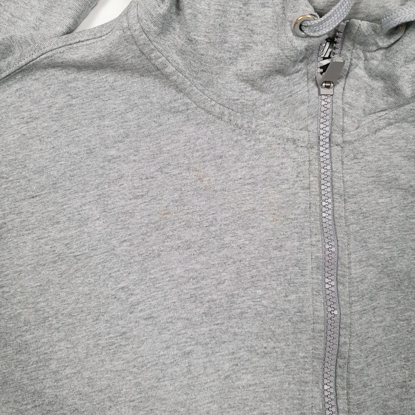 Mens Grey Nike Hoodie Lightweight Full Zip Jumper