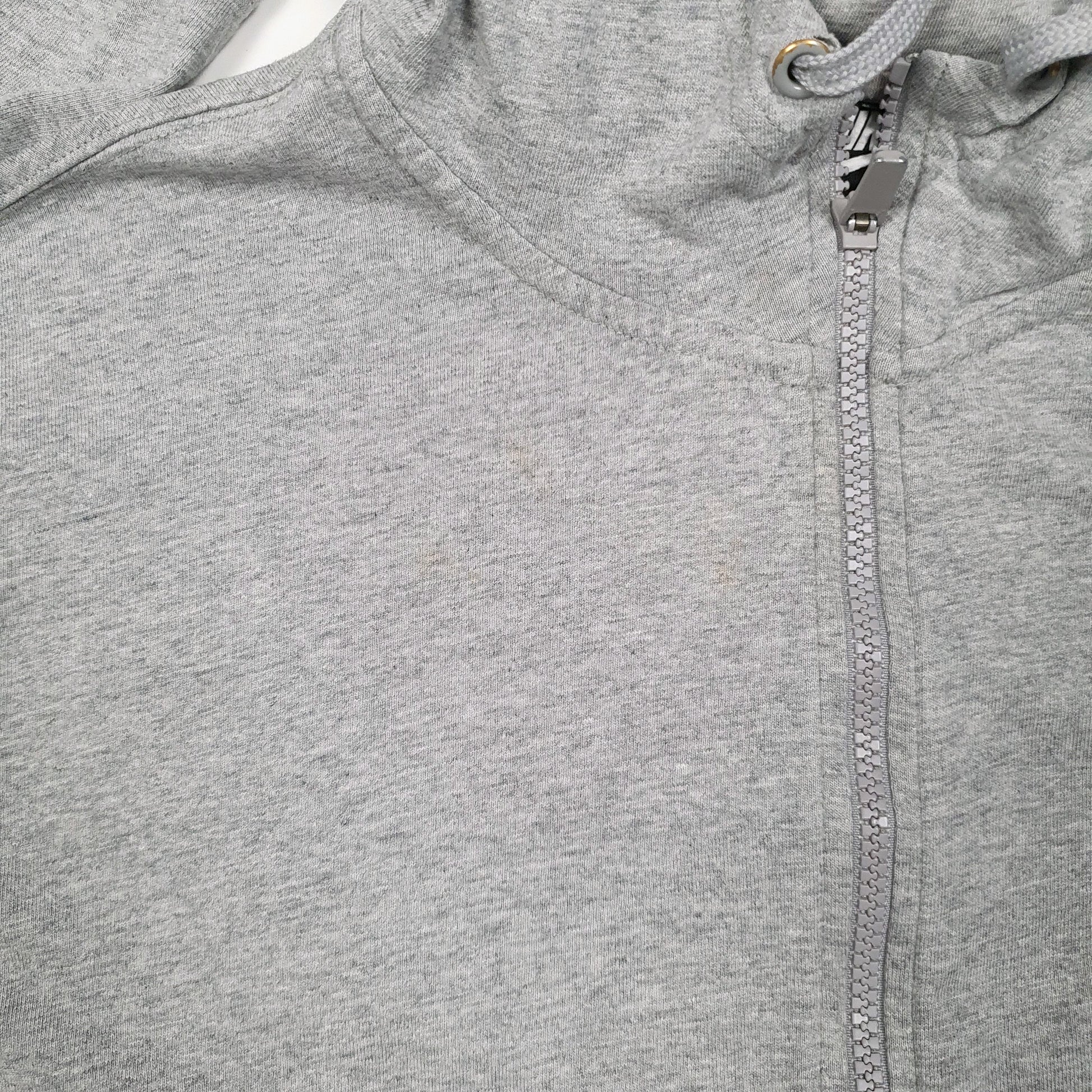 Mens Grey Nike Hoodie Lightweight Full Zip Jumper