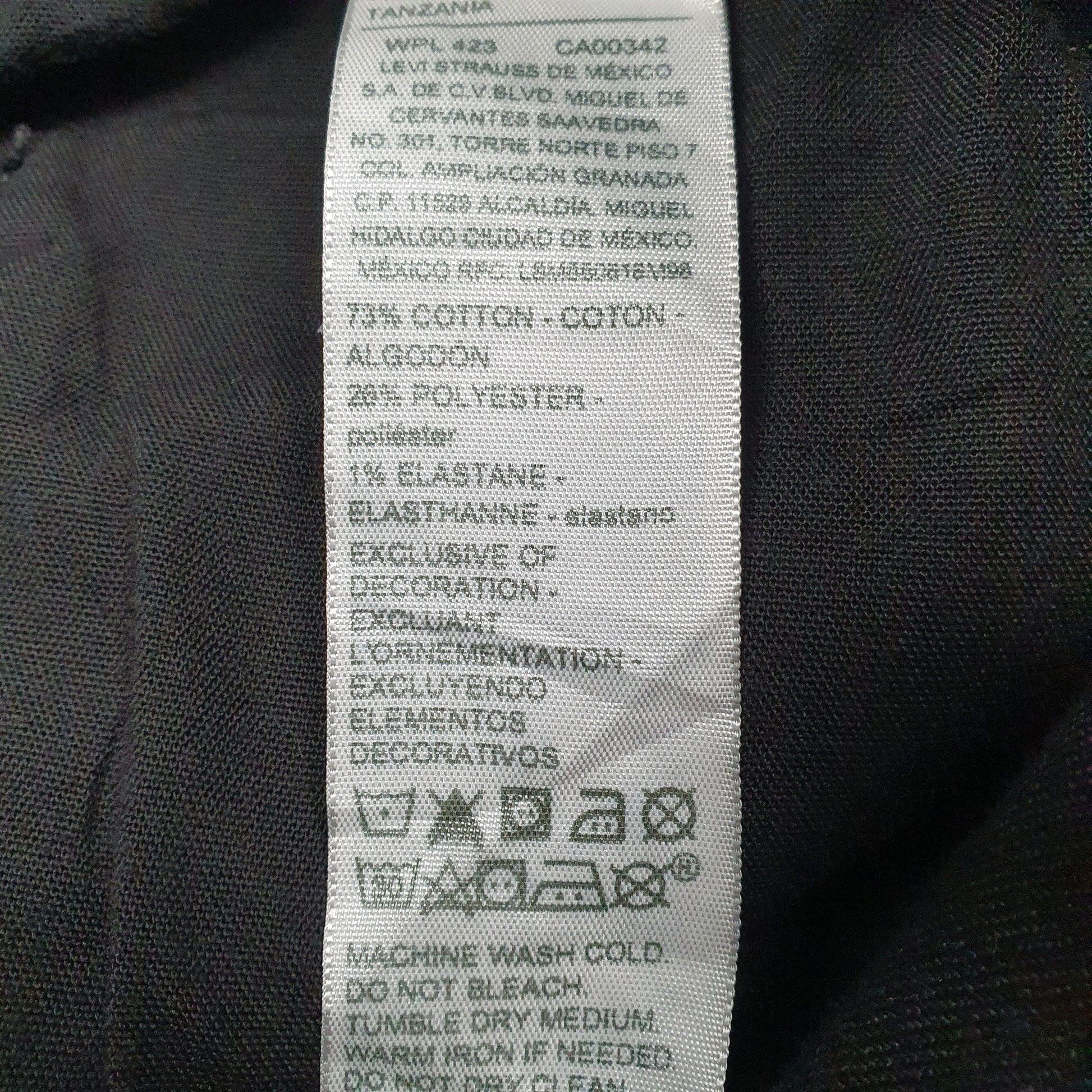 Mens Black Levis   Jeans