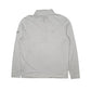 Mens White Nike Dri Fit Quarter Zip Jumper