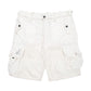Womens White Ralph Lauren Polo Jeans Cargo Shorts