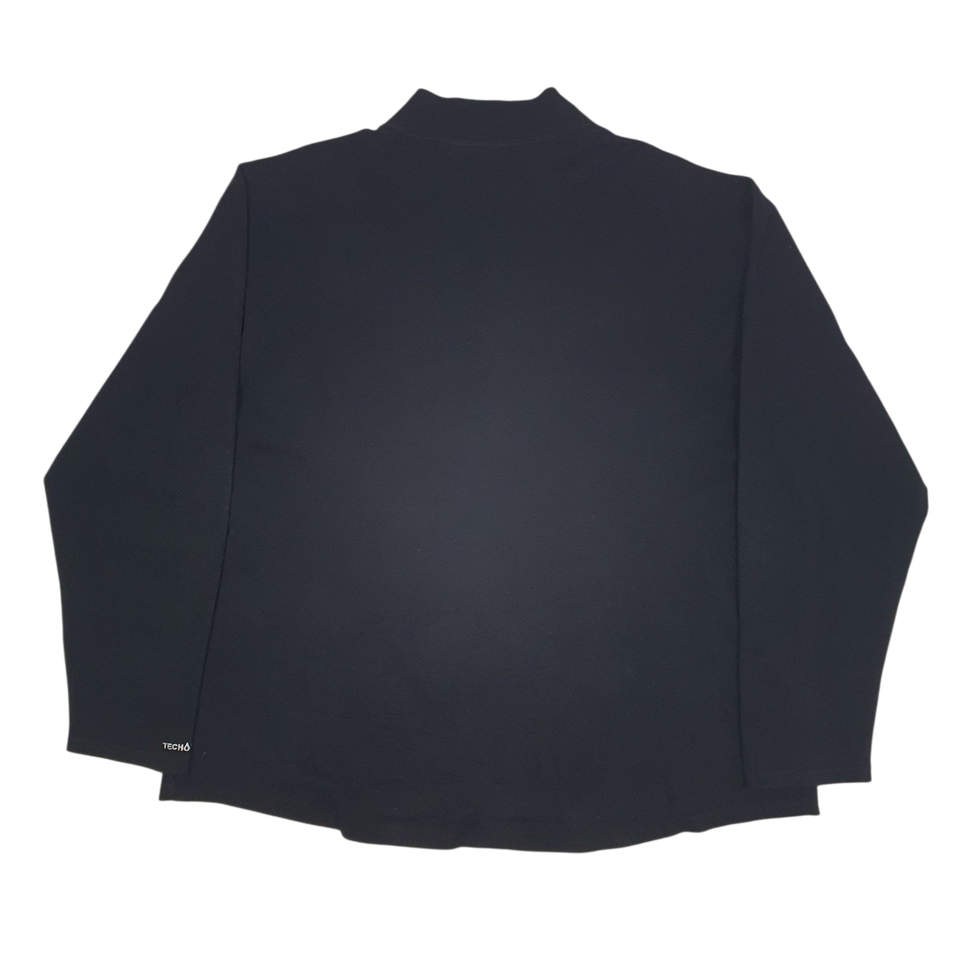 Mens Black EMS  Quarter Zip Jumper