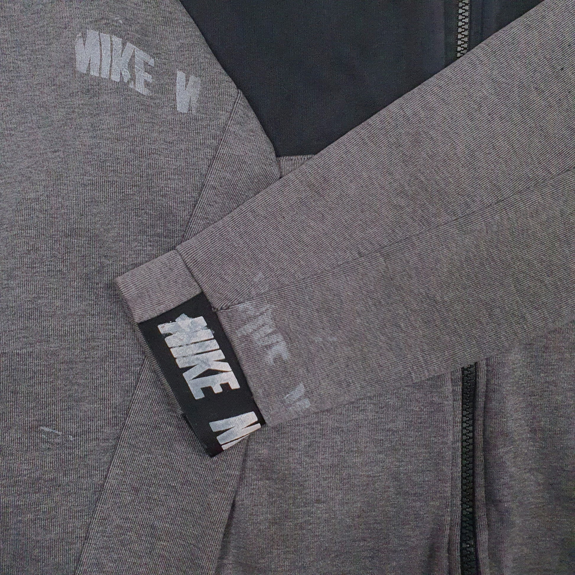 Mens Grey Nike  Full Zip Jumper