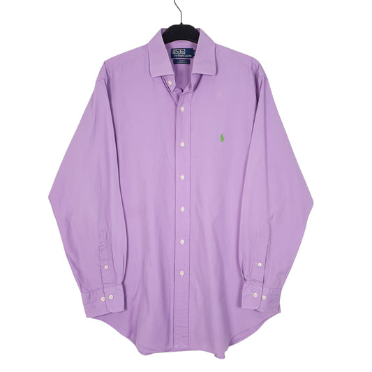 Mens Purple Polo Ralph Lauren Regent Long Sleeve Shirt