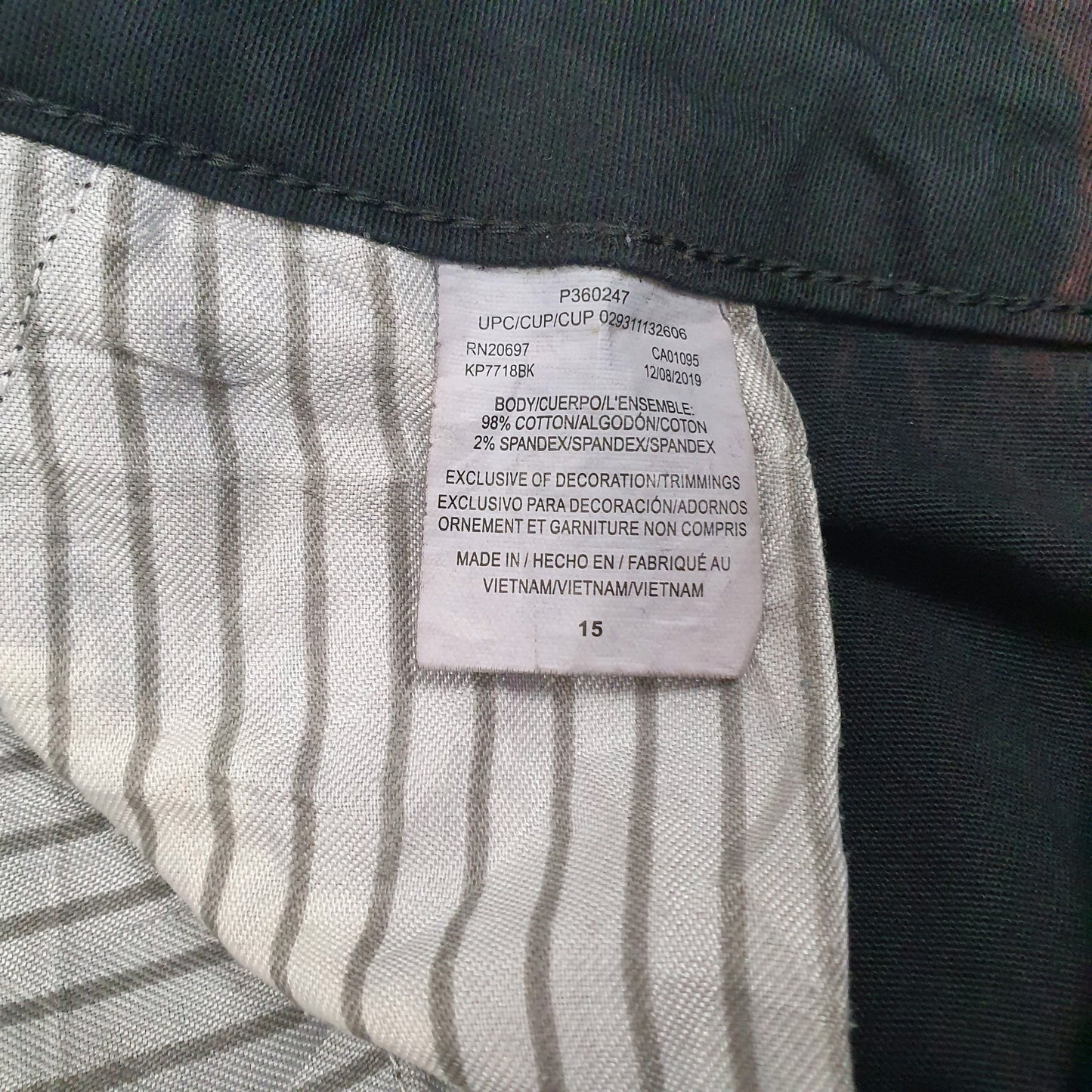 Womens Black Dickies   Trousers