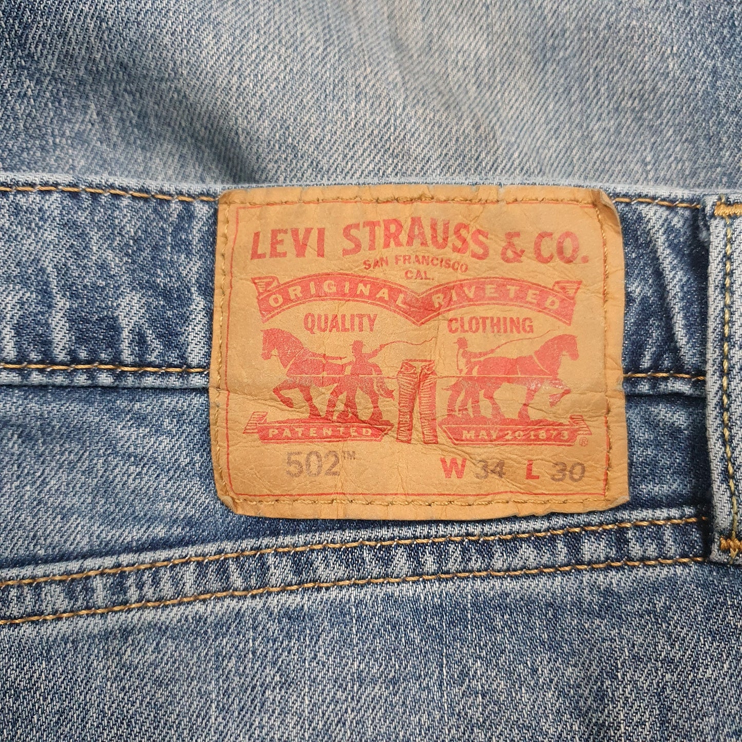 Mens Blue Levis   Jeans