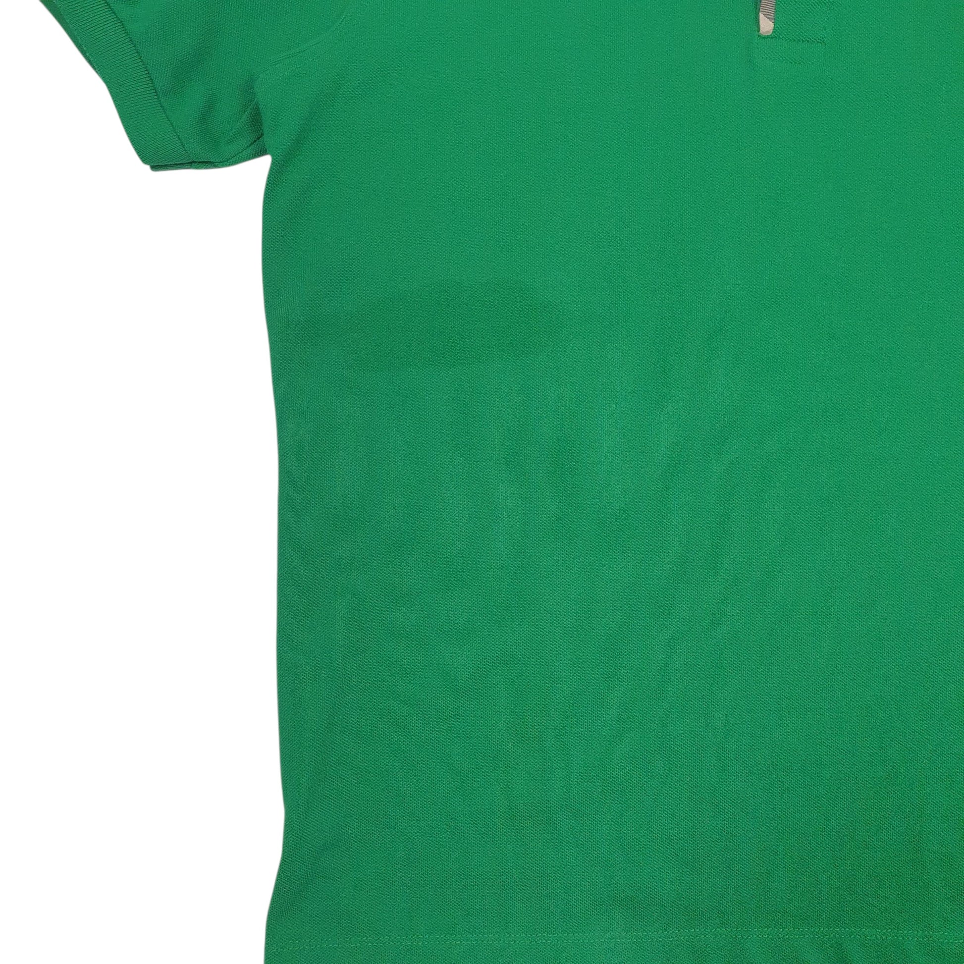 Mens Green Burberry   Polo Shirt