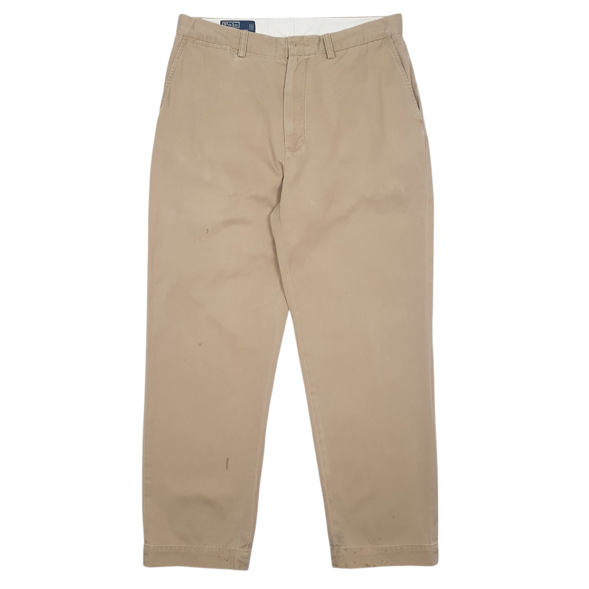 Mens Beige Polo Ralph Lauren Prospect Pant Chino Trousers