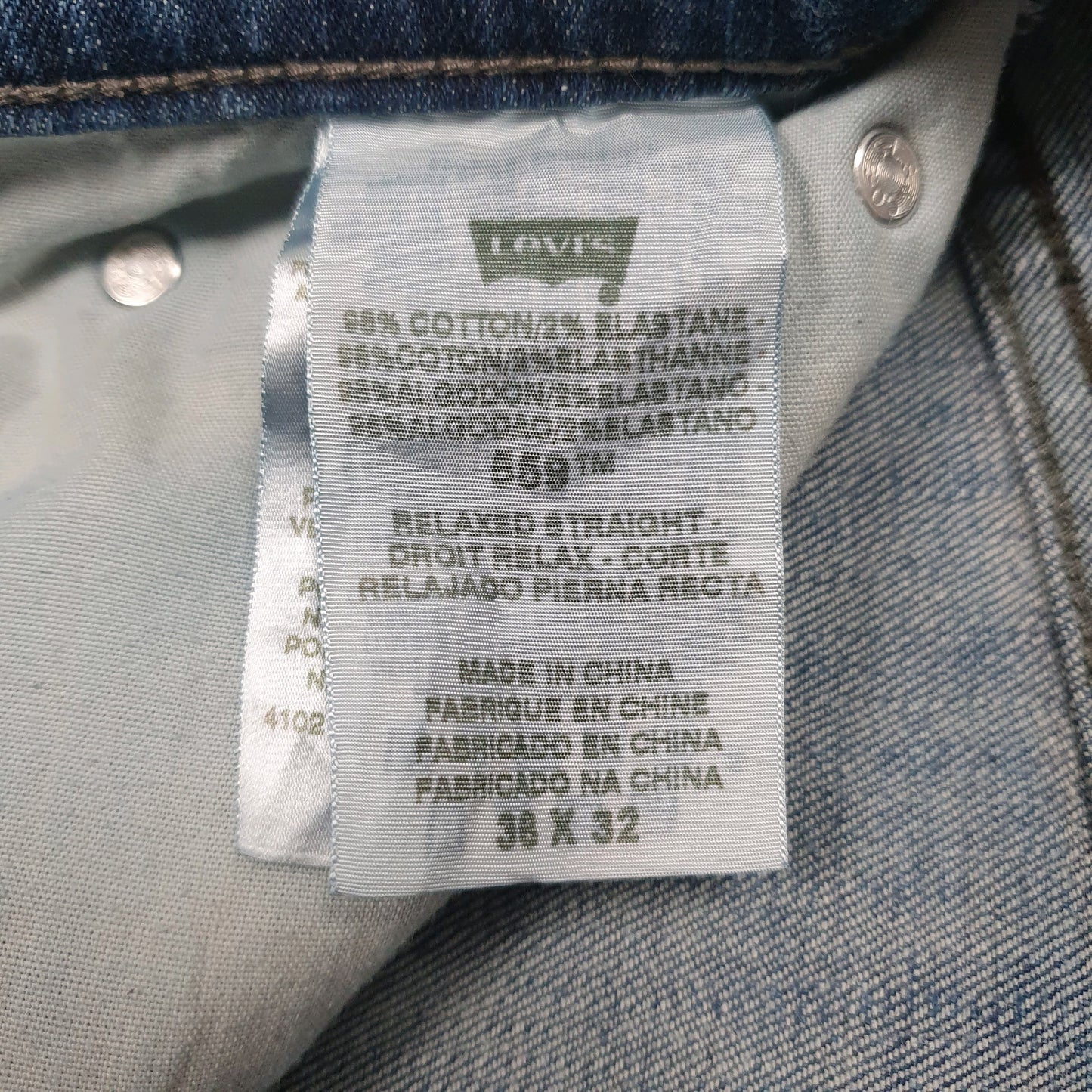 Mens Blue Levis   Jeans