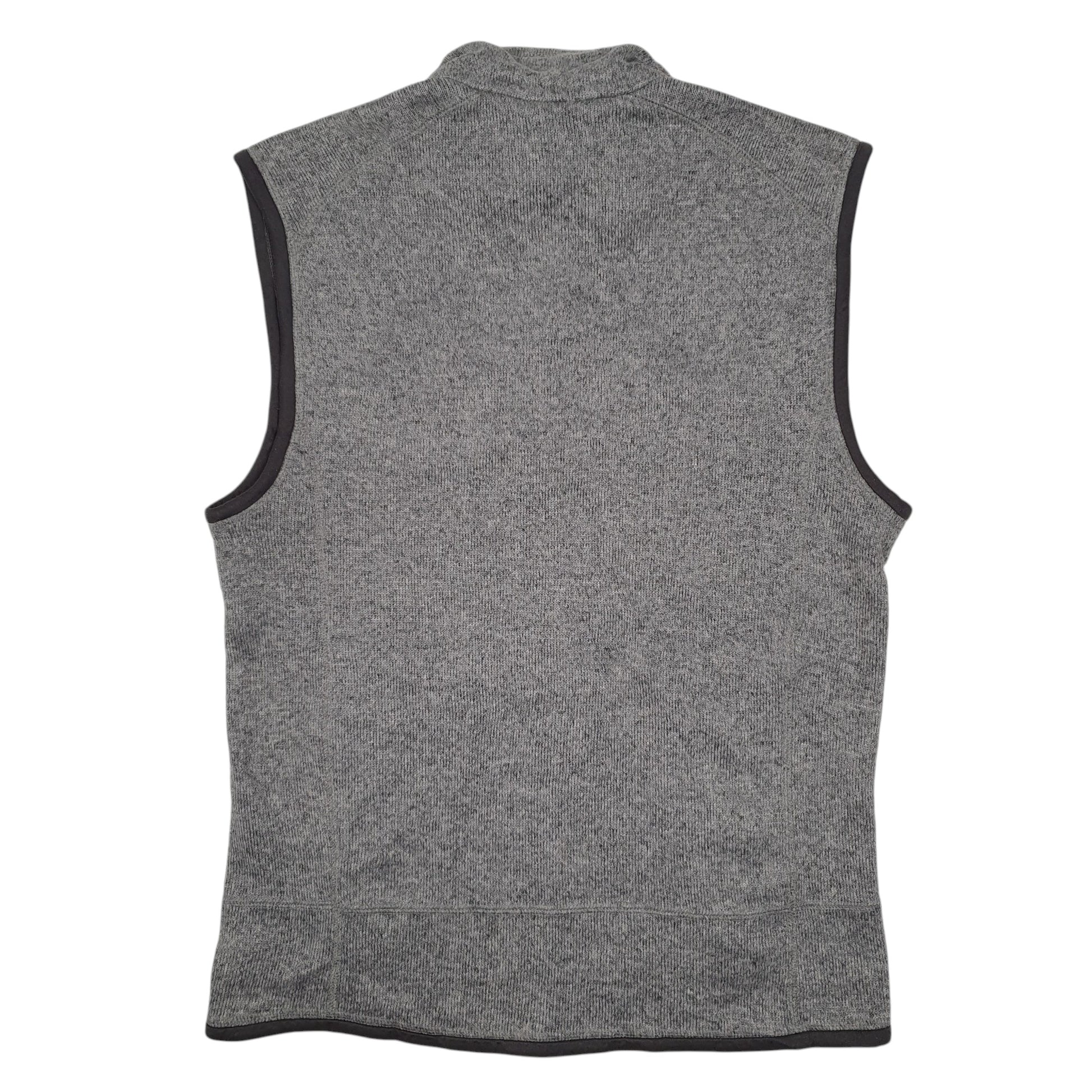 Mens Grey Patagonia Better Sweater Gilet Jumper