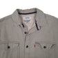 Mens Beige Levis Sherpa Lined  Coat