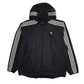 Mens Black Adidas Vintage 00s  Coat