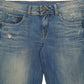 Mens Blue Tommy Hilfiger Distressed  Shorts