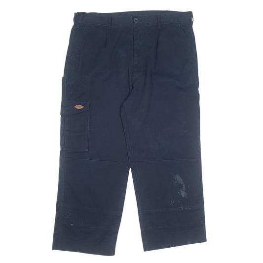 Mens Navy Dickies Redhawk Workwear Carpenter Trousers