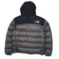 Mens Grey The North Face Nuptse  Coat