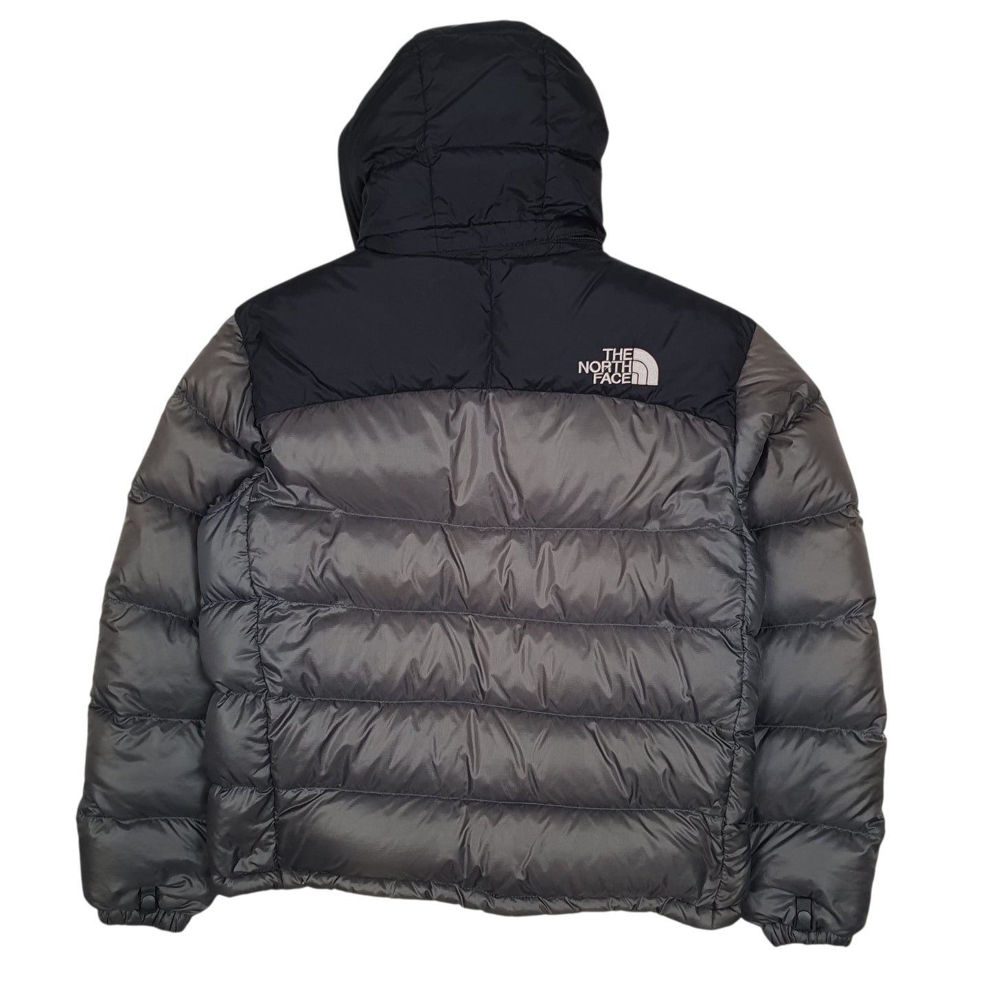 Mens Grey The North Face Nuptse  Coat