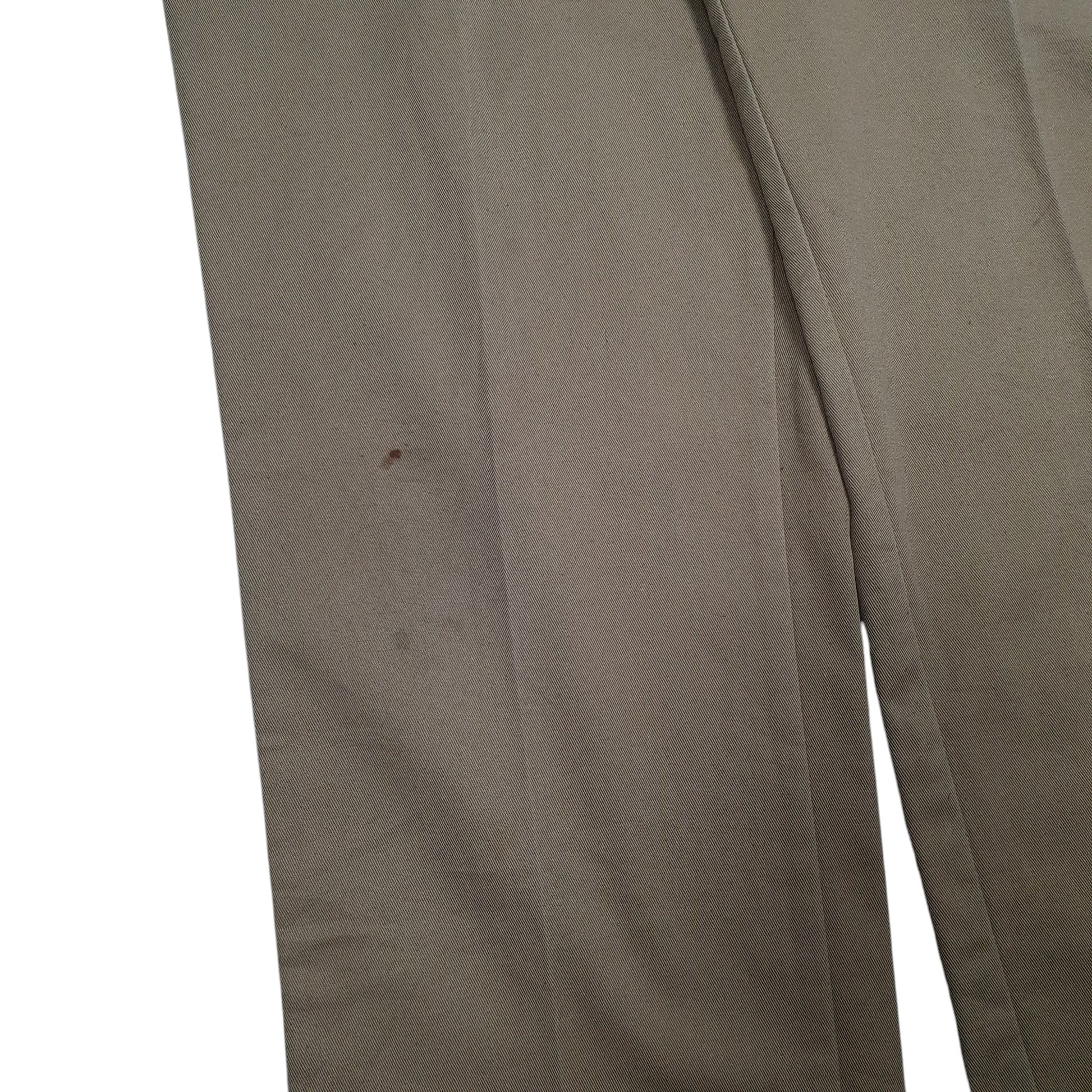 Mens Beige Dickies Vintage 90s Made In USA  Trousers