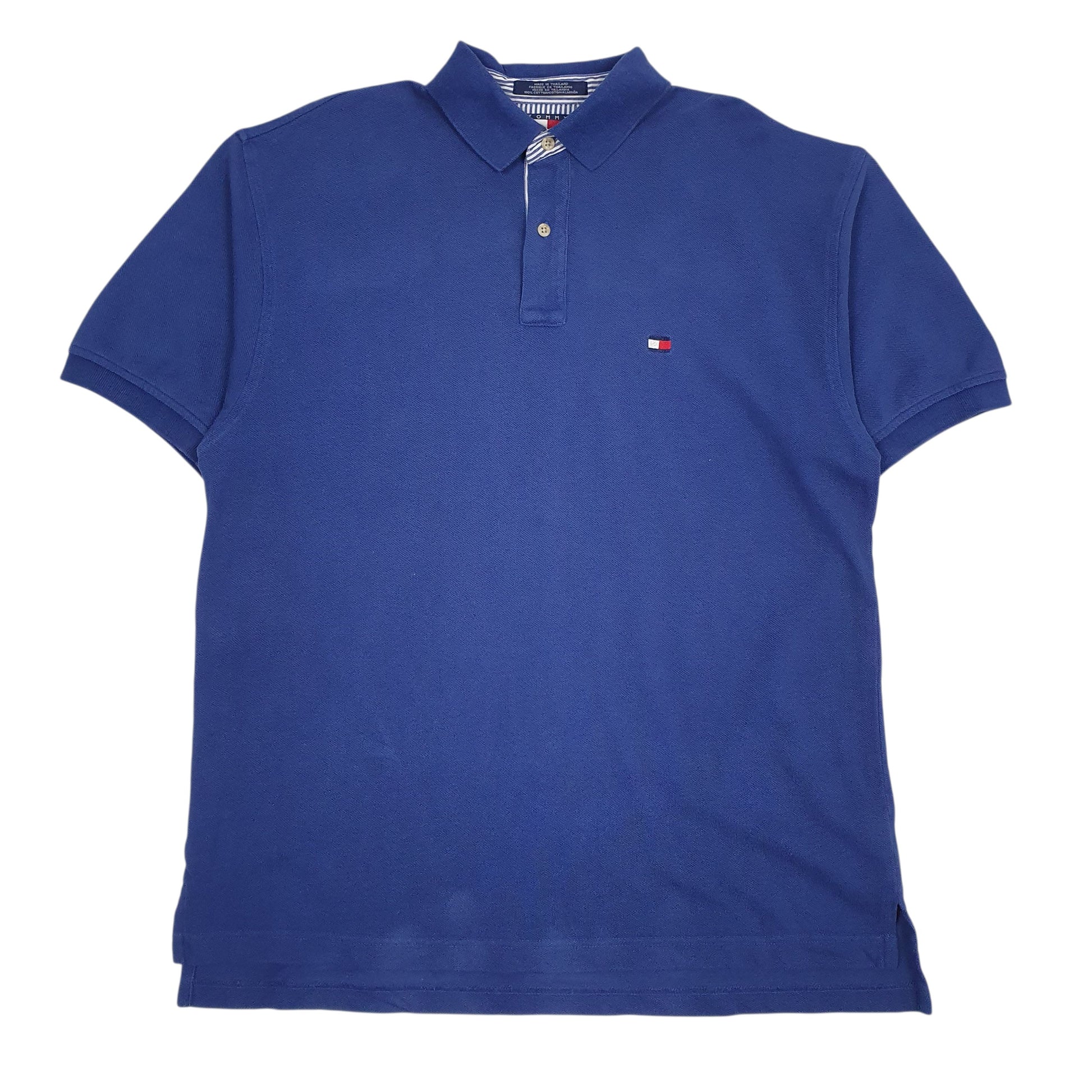 Mens Blue Tommy Hilfiger  Short Sleeve Polo Shirt