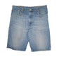 Mens Blue Levis 569 Stretch Denim Shorts