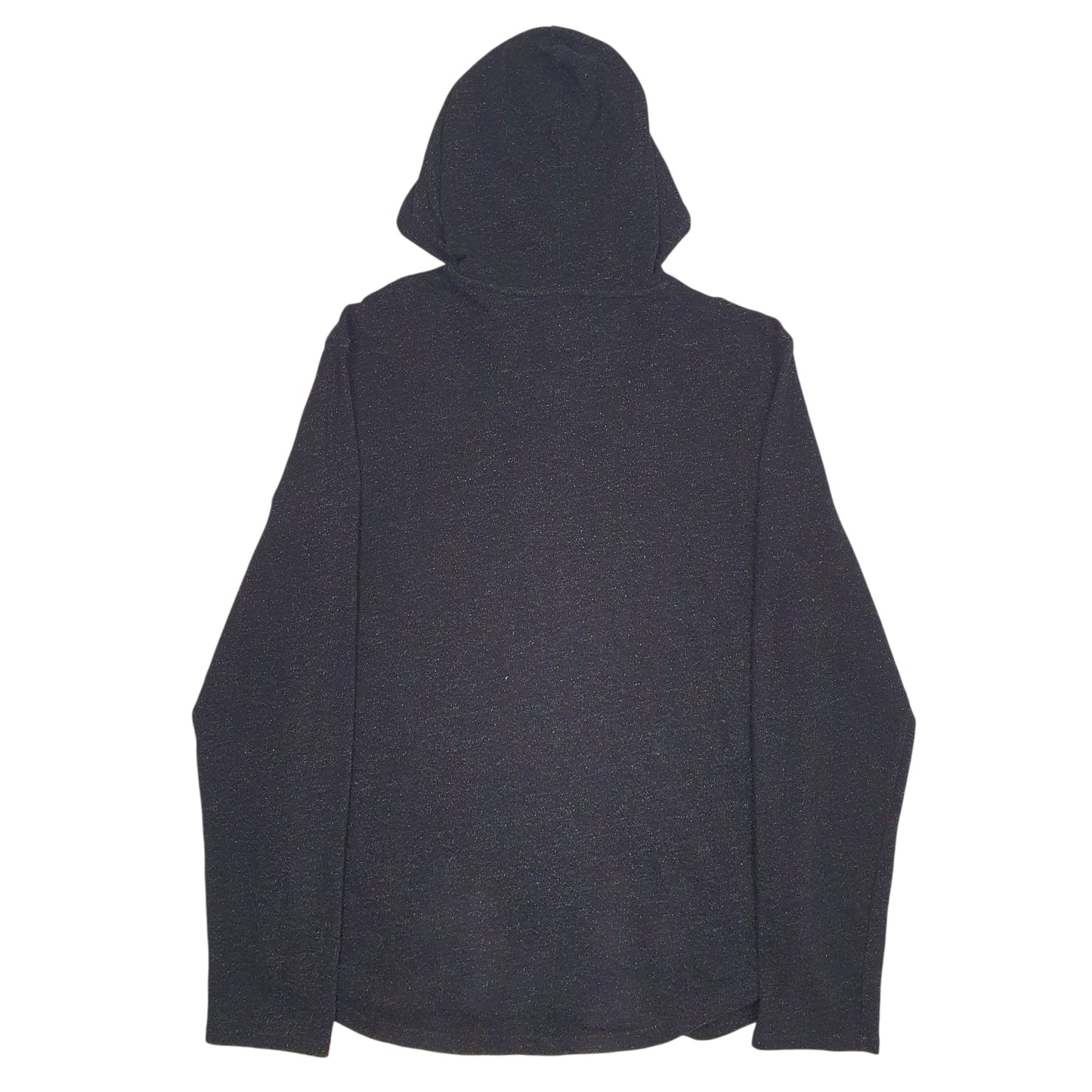 Mens Black Quicksilver Lightweight Hoodie Jumper