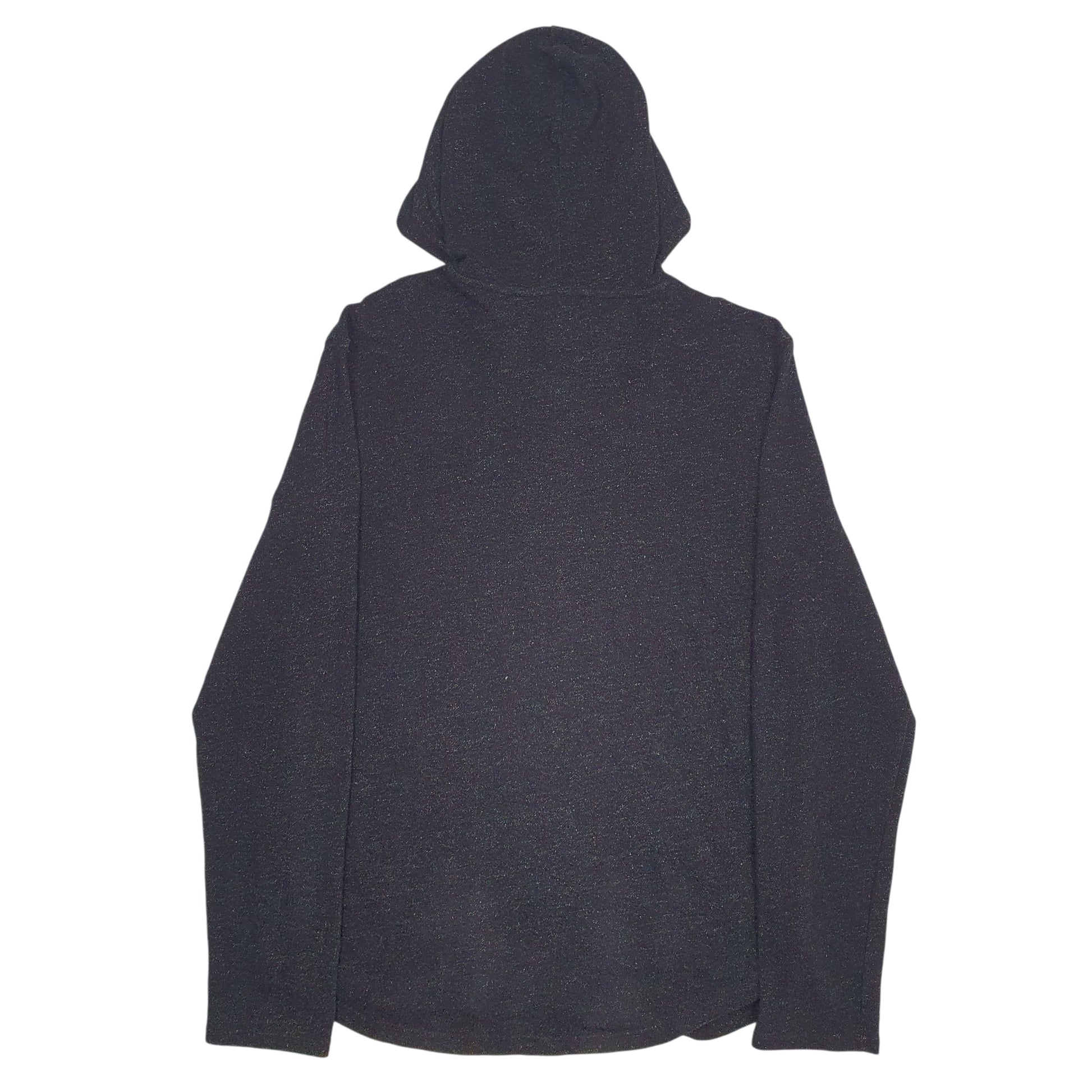 Mens Black Quicksilver Lightweight Hoodie Jumper