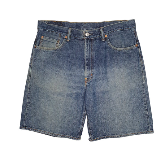 Mens Blue Levis 550 Denim Shorts