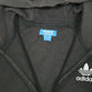 Mens Grey Adidas Hoodie Full Zip Jumper