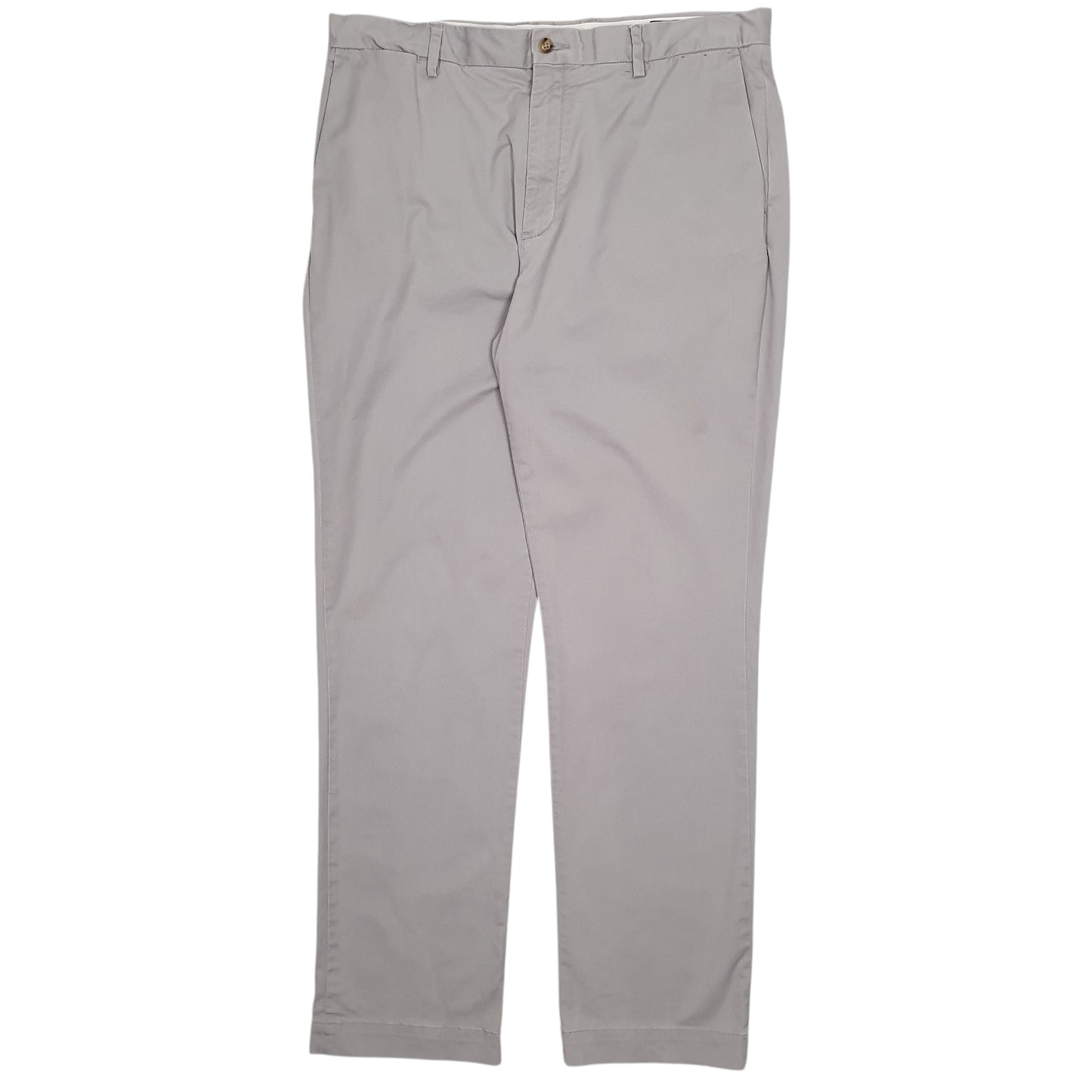 Mens Grey Polo Ralph Lauren Stretch Classic Chino Trousers