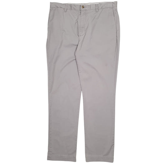 Mens Grey Polo Ralph Lauren Stretch Classic Chino Trousers