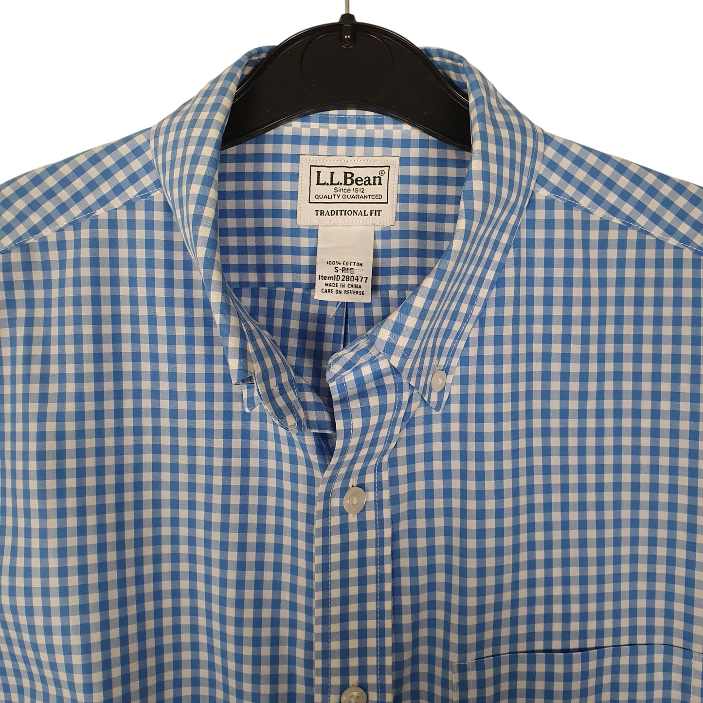 Mens Blue L.L.Bean   Shirt