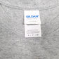 Mens Grey Gildan   T Shirt