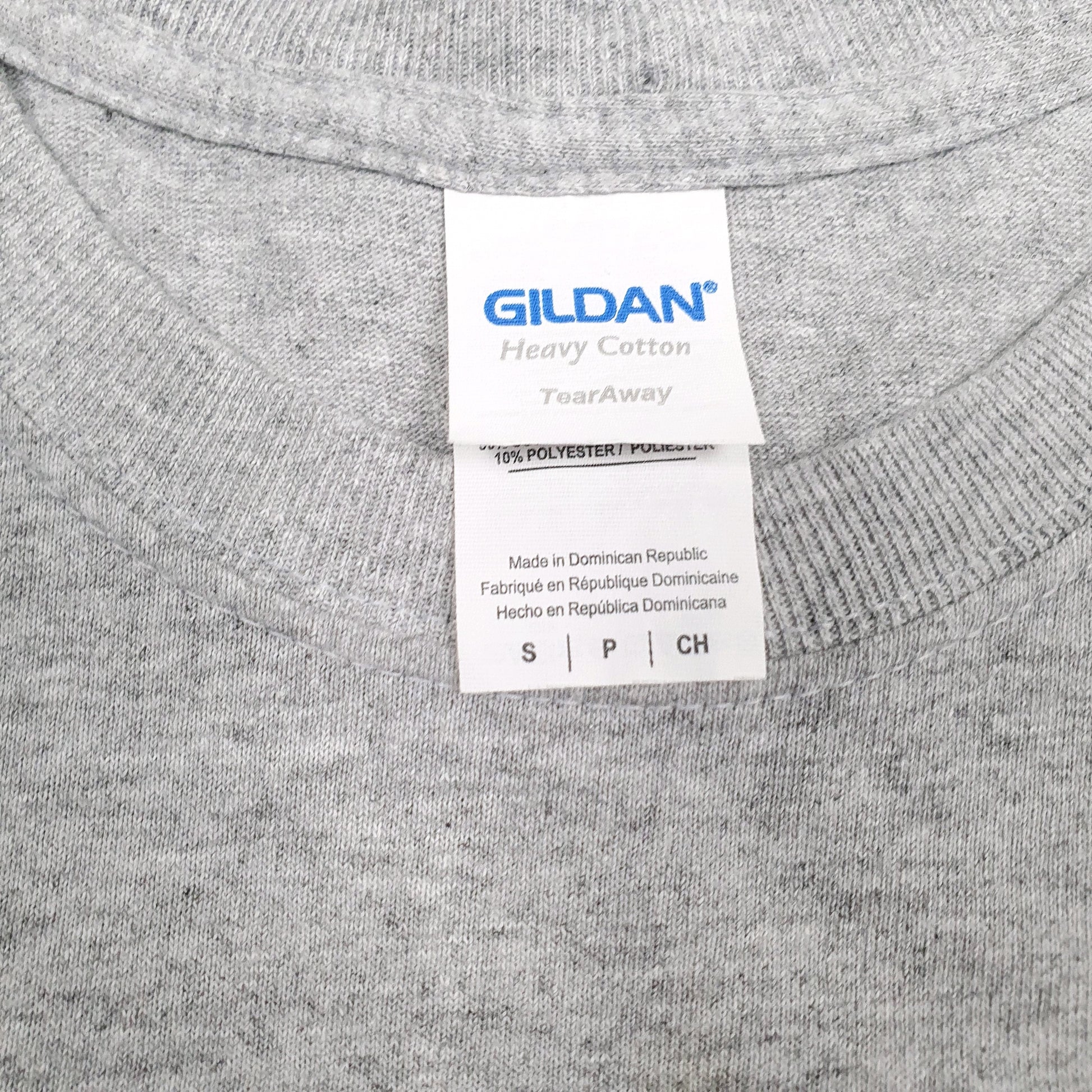 Mens Grey Gildan   T Shirt