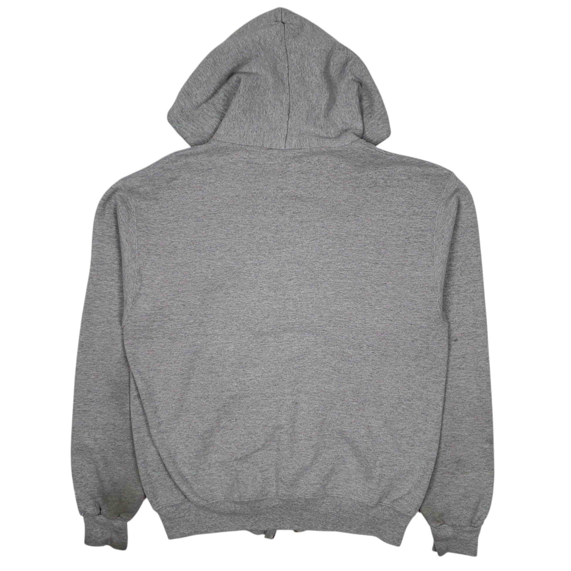 Mens Grey Champion Hoodie Full Zip Jumper