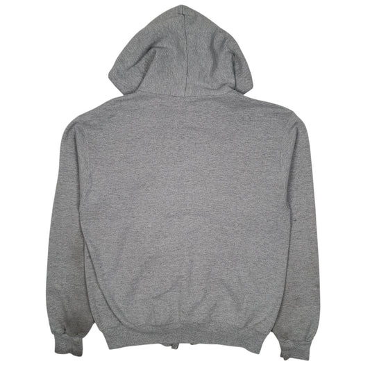 Mens Grey Champion Hoodie Full Zip Jumper