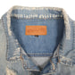 Mens Blue Levis   Coat