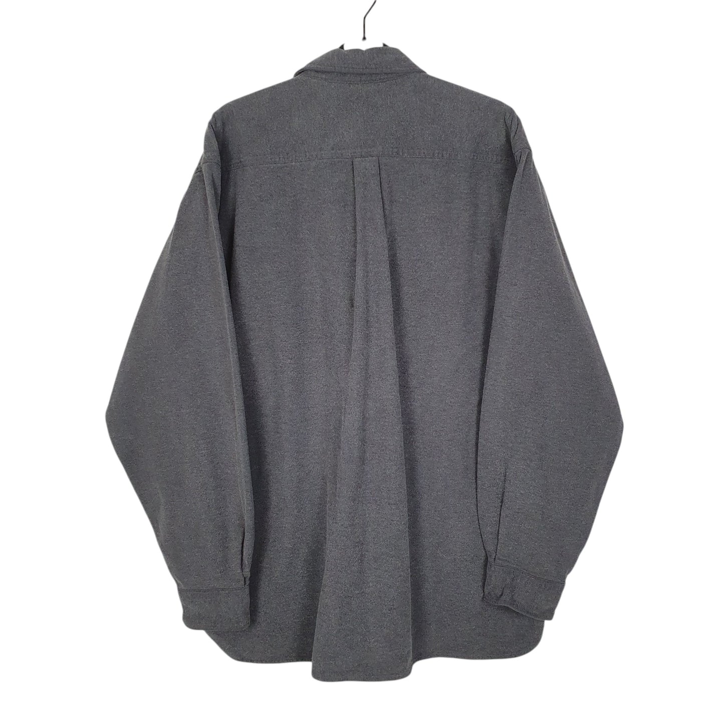 Mens Grey L.L.Bean Chamois  Shirt