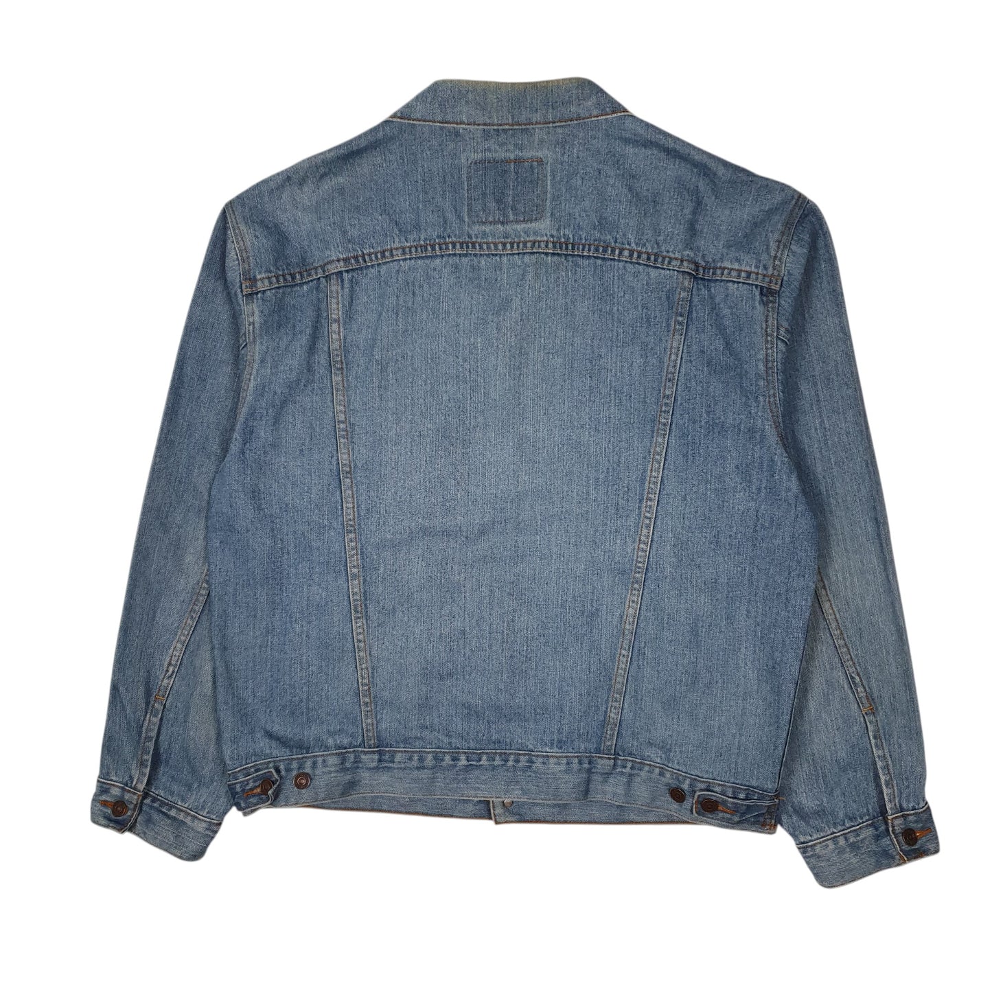 Mens Blue Levis Vintage 2000s Type 3 Trucker  Coat