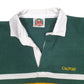 Mens Green Barbarian Rugby Calpoly Hoodie Polo Shirt