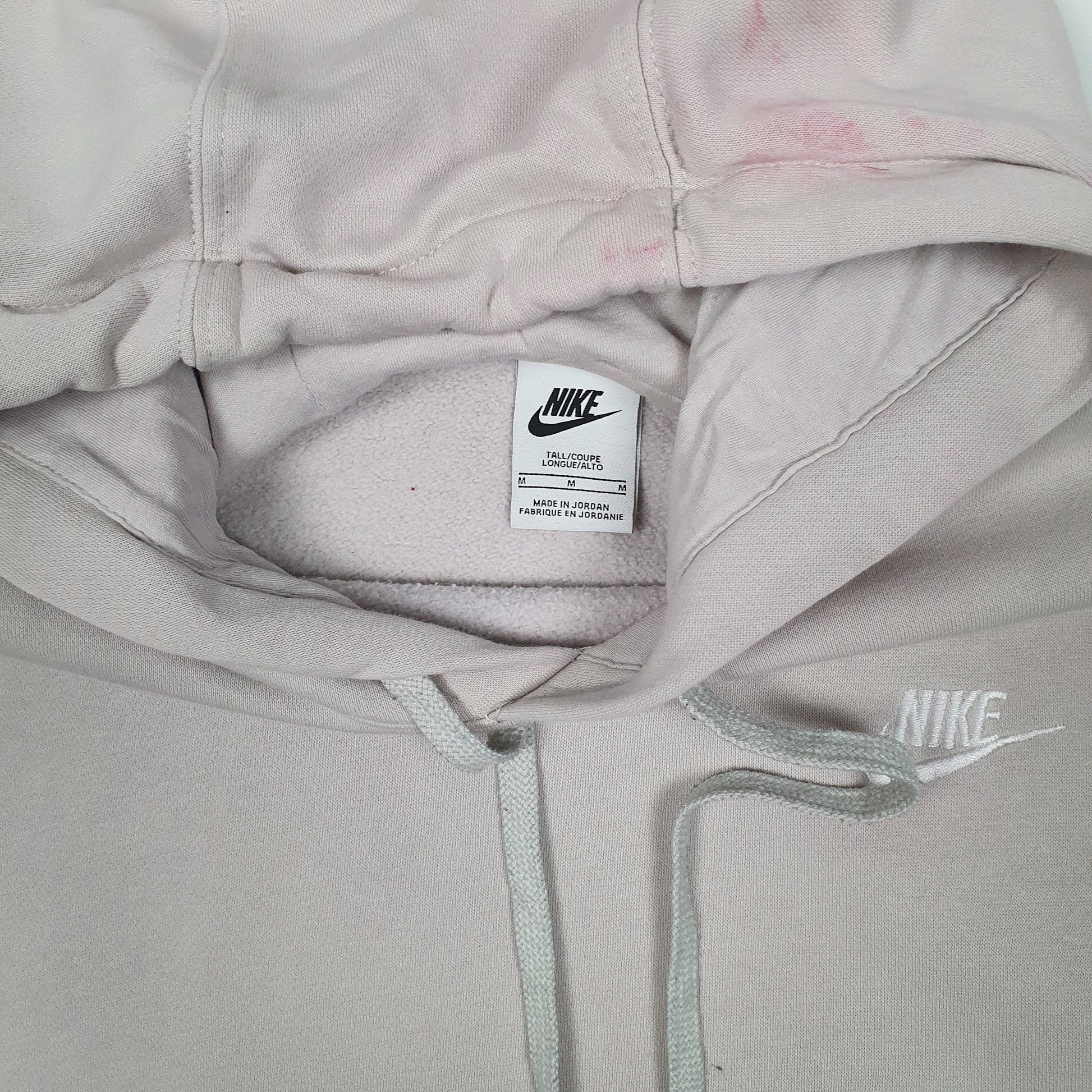 Mens Pink Nike Tall Hoodie Jumper