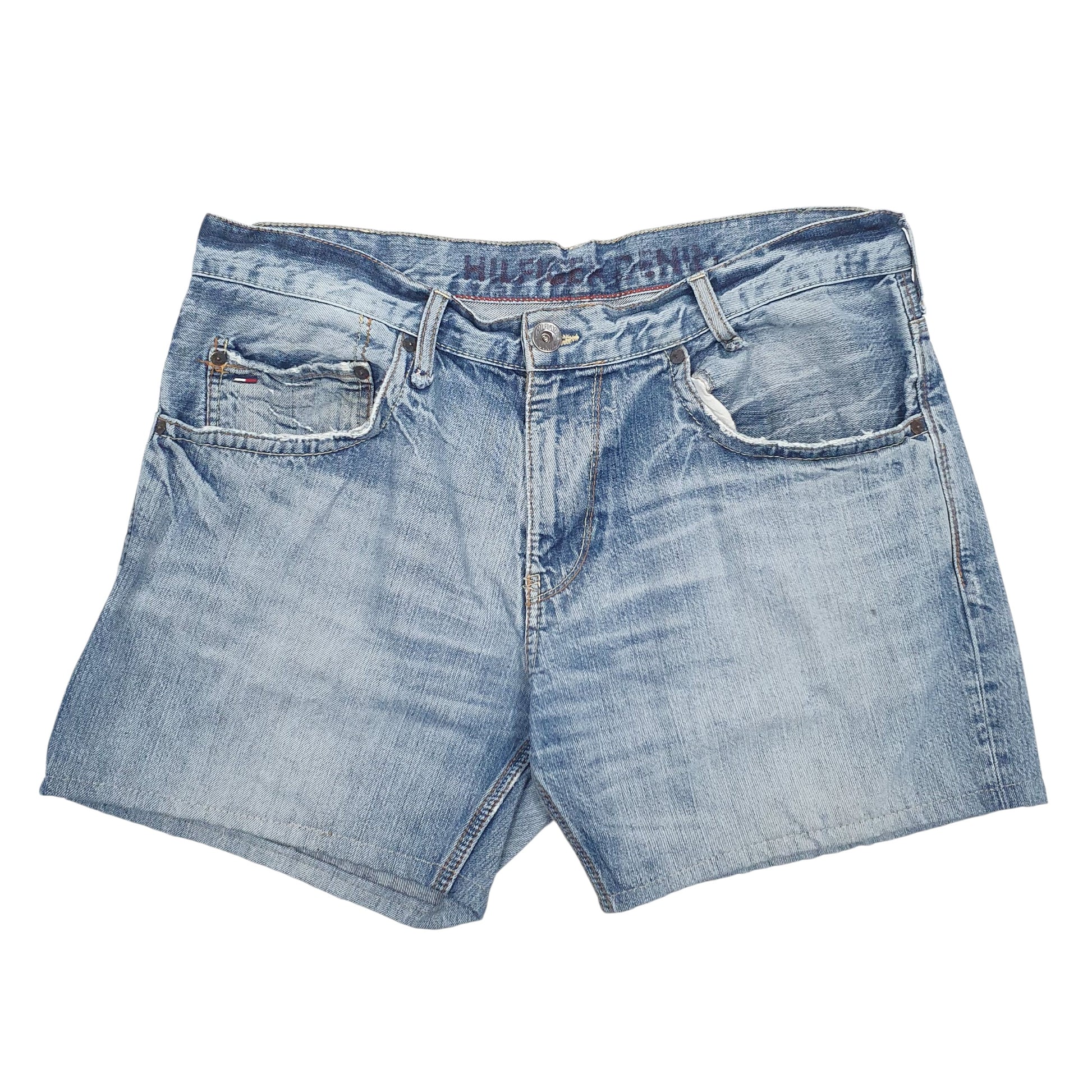 Mens Blue Tommy Hilfiger  Denim Shorts