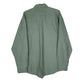 Mens Green L.L.Bean Sunwashed Canvas Shirt  Shirt